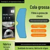 Para Capacete de Motocicleta Película Anti-neblina Adesivo Anti-neblina para Capacete Película de Chuva para Capacete de Veículo Elétrico Adesivo Anti-neblina para Capacete