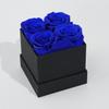 Fábrica de Caixas de Presente de Rosa Flor Eterna Caixas Quadradas Avançadas DIY Acabado Ins Aniversário Dia do Professor Presente Atacado