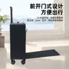 Maleta Gruesa de Negocios 20 pulgadas Estuche con Ruedas de Apertura Frontal Rueda Universal Caja con Contraseña Silenciosa Estuche de Cabina con Apertura Frontal
