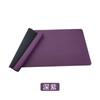 Tapete de Yoga em PU Fosco, Tapete de Fitness, Tapete Esportivo de Yoga para Uso Doméstico com Absorção de Choque e Redução de Ruído, Tapete de Yoga Profissional de Borracha Antiderrapante