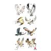 Pegatinas de tatuaje impermeables para corsage mariposa zorro fabricantes en stock venta al por mayor pegatinas de tatuaje para cubrir cicatrices