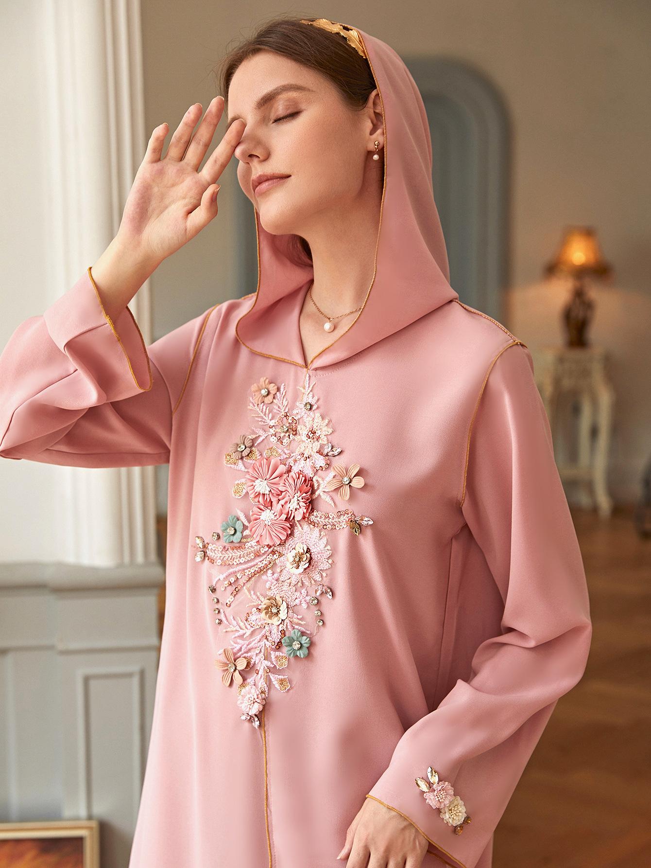 BA021 粉帽花朵