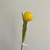 Oferta especial: Tulipanes Artificiales Realistas con Tacto Hidratante, Adecuados para Decoración del Hogar, Accesorios para Fotos y Centros de Mesa de Bodas