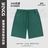 BG Marca de Moda Verano Tejido Waffle Americano Pesado Lavado Conjunto Camiseta de Manga Corta con Copos de Nieve Desgastados Conjunto de Pantalones para Hombre