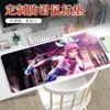 Alfombrilla de Ratón Extra Grande Resistente a Manchas Transferencia de Calor Engrosada para Juegos Bad Man Chi Meng Bordes Bloqueados Tapete para Mesa de Oficina/Juegos