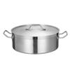 Olla Pequeña de Acero Inoxidable para Camping al Aire Libre, Olla de Inducción para Hot Pot, Olla para Hot Pot Comercial de Fondo Compuesto, Olla de Dibujos Animados Celebre