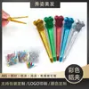 Pasador de Aluminio Clip de Color Personalizado Estilo Coreano Estilo Fresco Clip para Flequillo Lateral en la Parte Posterior de la Cabeza Pasador Personalizado con Fotos y Muestras