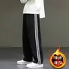 Calça de Moletom Casual Masculina para Primavera e Outono, Modelagem Solta, Tamanho Grande, Marca da Moda, Calça Esportiva Versátil de Pernas Retas, Calça Longa Masculina, Moderna e Versátil