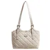 Bolsa Casual de Ombro Único para Usar no Dia a Dia, Estilo Coreano Versátil, Novo Padrão Matelassê para o Trabalho, Bolsa Feminina 2026, Super Popular, Grande Capacidade