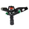 Aspersor de Brazo Oscilante de Plástico con Rosca Interna de 1 pulgada DN25 Aspersor Giratorio de 360 Grados para Riego de Tierras de Cultivo y Aspersión de Césped