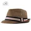 Sombreros Casuales de Personalidad para Hombre de Verano, Sombreros de Jazz Británico, Sombreros de Paja, Sombreros de Playa, Pequeños Sombreros de Vestir para Mujer, Modernos