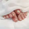 Fábrica de arte para uñas venta caliente uña del pie personalizada uña uña uña uña parche para uñas ultra-delgado desmontable portátil uñas postizas
