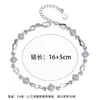 Nuevo Pulsera de Amor de Diamante para Mujer, Diseño de Nicho de Lujo Ligero, Moda Simple Estilo Ins para Viajes, Joyería al por Mayor