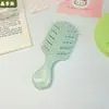 Serie de Peines con Bolsa de Oso Lindo de Alto Valor 6004 Tarjeta Colgante Macaron Peine de Peluquería para Mujer Peine Plano Peine Rizador