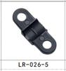 Espaçamento entre Furos 14-15mm Plástico Placa de Crimpage Curva Nylon Fivela de Crimpage de Uma Palavra Protege Plástico Linha de Fixação de Fio Cartão