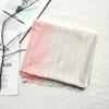 Cachecol Simples Listrado Estilo Japonês Novo Cachecol de Primavera e Outono para Mulheres Xale Feminino de Comércio Exterior Cachecol Masculino Transfronteiriço