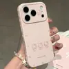 Adecuado para Apple 18Promax Ventana Grande Color Sólido Gato Kt iPhone Xiaomi Teléfono Móvil Estuche Blando y Duro Personalización UV