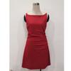Verano Nuevo Estilo Francés Elegante Plisado Ajustado Vestido Slim de Tirantes Vestido de Novia Dama de Honor Falda