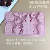 Mano de Zombie Fantasma Momia Halloween Calabaza Cráneo Forma de Cerebro Molde de Silicona Pegamento Pastel Chocolate