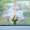 Aromaterapia para Carro Tulipa Pingente de Retrovisor de Alta Qualidade Decoração Fragrância Fresca de Longa Duração Pingente Feminino para Carro
