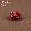Marca Famosa Cristal Cinábrio Lótus Rosa Trevo de Quatro Folhas Flor de Cinco Pétalas Contas Soltas DIY Joias Tecidas à Mão Contas Soltas