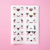 Pegatinas de Emojis Lindos, Pegatinas de Huevos, Pegatinas de Caras Divertidas con Graffiti de Dibujos Animados para Niños, Pegatinas para Tazas de Agua, Pegatinas para Agendas, Pegatinas de Cara Sonriente para Barriga