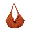 Bolsa Cruzada de Tela de Nylon Impermeable Transfronteriza Bolso Cruzado Casual Versátil Bolsa Tote Tipo Empanada Simple Versátil Gran Capacidad Bolso de un Solo Hombro