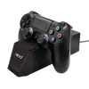 Cargador Doble para Mando de PS4 Cargador Dual PS4slimPRO Estación de Carga Cargador PS4 Cargador Dual Set de Cargador Dual P4
