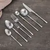 Venda Direta de Conjunto de Faca, Garfo e Colher Fino em Aço Inoxidável 304, Talheres Ocidentais de Alto Padrão, Faca e Garfo para Steak, Conjunto Completo Criativo de Talheres