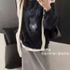 Diseño Otoño e Invierno Dibujo Animado Bf Estilo Coreano Sudadera Nueva Casual Estilo Perezoso Bf Holgado Forro Polar Superior