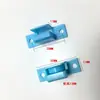 Accesorios para Ventanas de Pantalla Deslizante de Aleación de Aluminio con Ruedas Ranuradas para Pantallas de Malla de Diamante