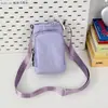 Bolsa ligera para teléfono móvil para estudiantes hombres y mujeres, bolsa para botella de agua, bolsa para paraguas, bolso bandolera multicapa, bolso de hombro para deportes al aire libre para taza de agua