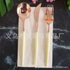 Cuchillo, tenedor y cuchara de plástico de 20 cm Vajilla desechable Multicolor Cuchillo para fruta para niños Tenedor pequeño para pastel Cuchara pequeña para llevar