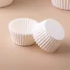 Fornecimento de Forminhas para Bolo Semitransparentes de 24g, Forminhas para Base de Confeitaria tipo Neve de Grau Alimentício, Forminhas para Bolo de Papel Espessado em Vários Tamanhos
