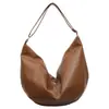 Moda 2026 Nova Bolsa Transversal Grande Simples Versátil para o Dia a Dia Bolsa Feminina de Grande Capacidade Bolsa de Ombro Único Bolsa Tote Estilo Preguiçoso