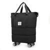 Maleta de Viaje con Ruedas Bolsa de Viaje Extensible Moda Separación Seco y Húmedo Gran Capacidad Portátil Bolsa de Gimnasio