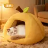Nuevo Kennel para Gatos Mascotas 2025 para Todas las Estaciones, Kennel de Invierno Engrosado, Kennel para Mascotas Calabaza Cerrado y Seguro para Dormir