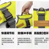 Nuevo producto transfronterizo: Arnés tipo chaleco para perro, ajustable y portátil para viajar, con asa anti-tirones