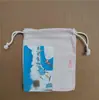 Bolsas de Algodón Puro con Cordón con Logo del Fabricante, Bolsas de Almacenamiento con Cordón, Empaque para Zapatos, Lona Algodón Lino Hecho a Medida