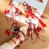 Estilo ins amuleto de celular laço coração vermelho chaveiro de conta de doce Mickey desenho animado amuleto de bolsa atacado
