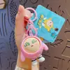 Llavero Colgante Fiesta del Huevo de Voz Original Lindo Dibujo Animado Muñeco de Voz Llavero Colgante para Bolso Regalos