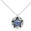 Collar de Pareja Estrella Guardiana del Sol Tian Xuning Zi Yu Diseño Simple de Nicho Cadena de Clavícula de Moda de Gama Alta