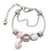 Pulsera de joyería de bricolaje con cuentas de Hello Kitty de Sanrio, animación de dibujos animados de gran venta transfronteriza, venta al por mayor