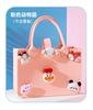 Bolsas de fieltro gruesas al por mayor en stock, Bolsas de regalo Luna Llena, Bolsas de regalo de dibujos animados, Bolsas de compras, Estilo de dibujos animados