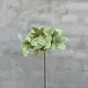 Flores artificiais verdes buquê falso feito à mão flores de seda para casamento flores decorativas artificiais atacado flores para arranjo de casamento