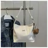 2025 Nuevo Bolso de Hombro Color Sólido Estilo Simple Moda Estilo Hong Kong Color Brillante Bolso Cubo de Gama Alta Bolso de Axila de Alta Calidad