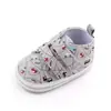Zapatos para bebé niño de 0 a 12 meses, zapatos para niño pequeño, lona para bebé, doble velcro, suela suave, zapatos para bebé al por mayor 2609