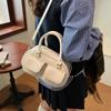 Estilo Coreano Diseño Nicho Trendy Bolso Baguette de Axila para Mujer Otoño 2024 Nueva Llegada Bolso de Hombro Boston Bolso Bowling