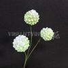 Flor Artificial Hortênsia 3 Cabeças Plissada Arranjo Floral para Salão de Casamento Arranjo de Flor Falsa Arranjo Floral Guia de Caminho de Flores Arranjo Floral Bola de Hibisco Flor Artificial