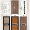 Puerta de entrada personalizada de color block de lujo ligero, puerta individual antirrobo para el hogar, puerta turca, puerta rusa, puerta de entrada